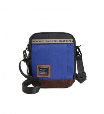 Pepe Jeans Bolsa de ombro azul Ebel Roben