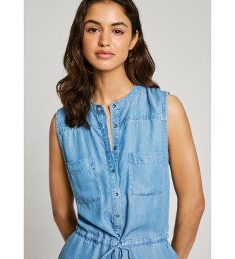 Pepe Jeans Edmess blauer Jumpsuit