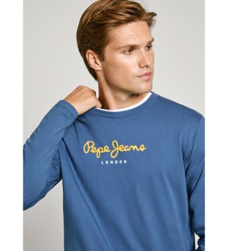 Pepe Jeans Long sleeve regular fit t-shirt blue