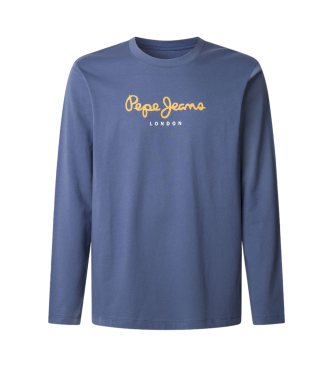 Pepe Jeans Long sleeve regular fit t-shirt blue