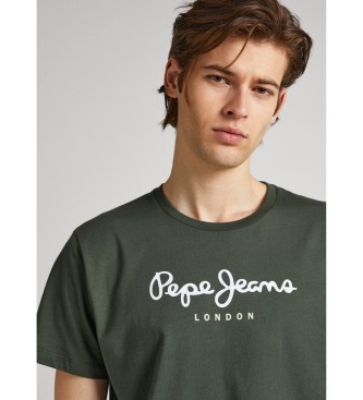 Pepe Jeans T-shirt Eggo verde scuro