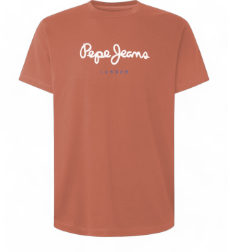 Pepe Jeans Eggo N T-shirt brązowy