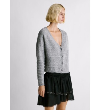 Pepe Jeans Cárdigan Emma gris