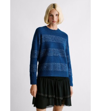 Pepe Jeans Jersey Emma niebieski