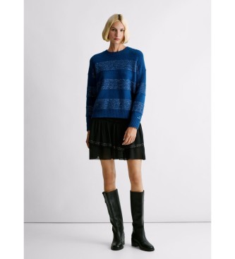 Pepe Jeans Jersey Emma niebieski