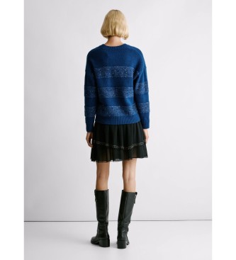 Pepe Jeans Jersey Emma niebieski