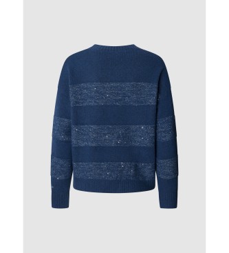 Pepe Jeans Jersey Emma niebieski
