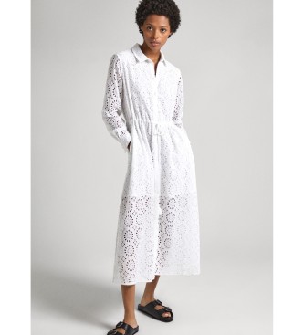 Pepe Jeans Robe Ethel blanche