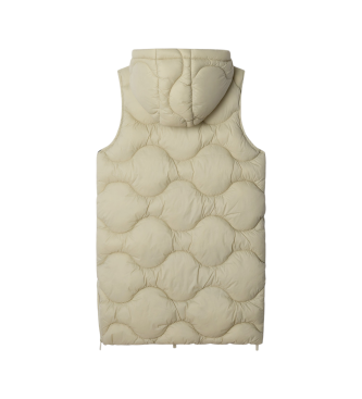Pepe Jeans Chaleco Everly beige