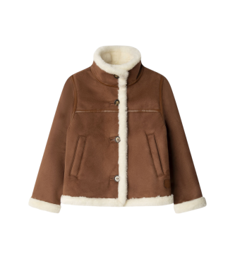 Pepe Jeans Abrigo Evette marrn