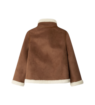 Pepe Jeans Abrigo Evette marrn