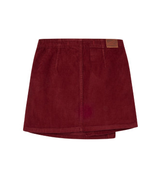 Pepe Jeans Evy skirt maroon