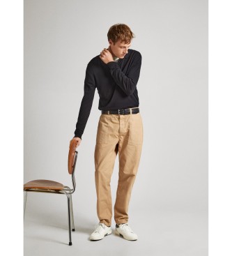 Pepe Jeans Fatigue beige trousers