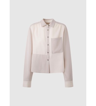 Pepe Jeans Blouse Fibiana blanc cass