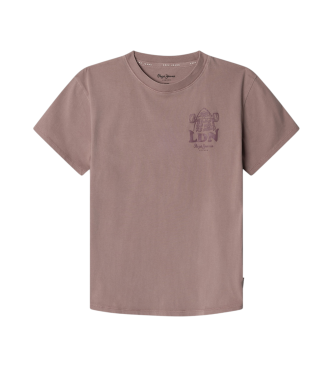 Pepe Jeans Finley Kortrmad T Shirt rosa