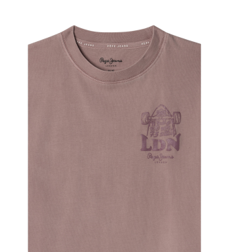 Pepe Jeans Finley Short Sleeve T Shirt pink