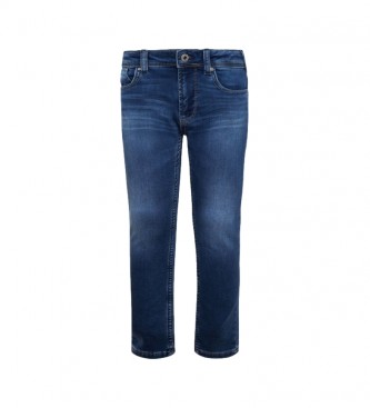 Pepe Jeans Jeans blu scuro a vita bassa con vestibilit skinny