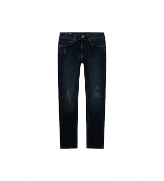 Pepe Jeans Pantaln Finly Skinny Fit Low Waist marino