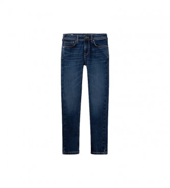 Pepe Jeans Finly Skinny Fit Lage Taille Navy Broek