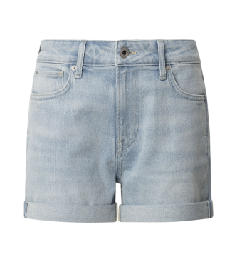 Pepe Jeans Mary blu aderente corta