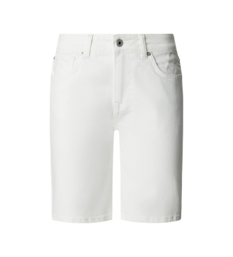 Pepe Jeans Short Fitted Poppy branco