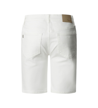 Pepe Jeans Short Fitted Poppy branco