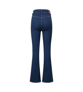 Pepe Jeans Skinny fit jeans met hoge taille  blauw