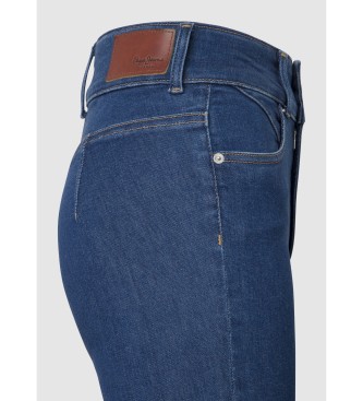 Pepe Jeans Jeans svasati blu a vita alta