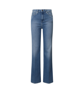 Pepe Jeans Jeans in pasvorm flare Willa blauw