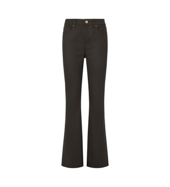 Pepe Jeans Dżinsy Flare Hw Coated w kolorze niebieskim