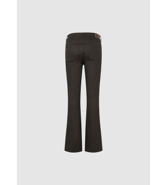 Pepe Jeans Dżinsy Flare Hw Coated w kolorze niebieskim