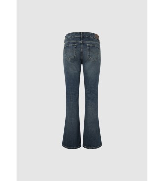 Pepe Jeans Modre kavbojke Flare Jeans