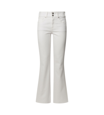 Pepe Jeans Flare fit jeans Venus vit