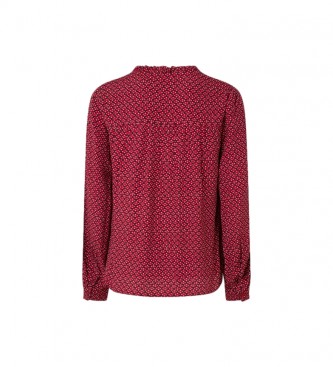 Pepe Jeans Floriane blouse red, multicolor