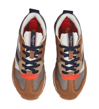 Pepe Jeans Trainers Foster Print B bruin