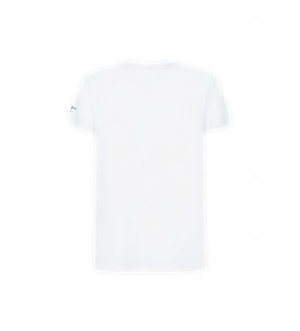 Pepe Jeans T-shirt Gabriel floccata bianca