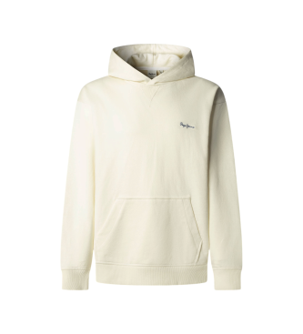 Pepe Jeans Off-white Geo Small Logo Sweatshirt