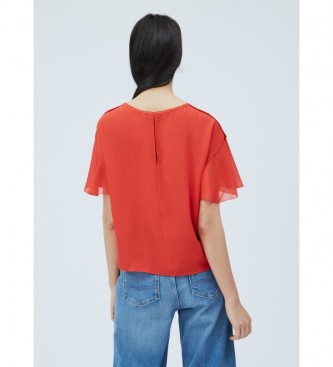 Pepe Jeans Blouse Geovanna red