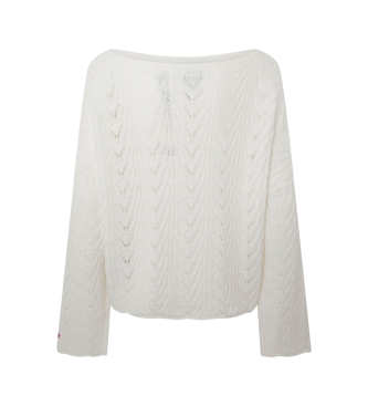 Pepe Jeans Pull Giannina blanc