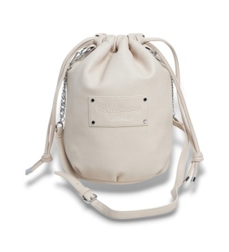Pepe Jeans Bolsa Gigi Icon bege
