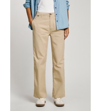 Pepe Jeans Pantaloni beige Gina