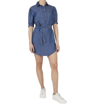 Pepe Jeans Obleka Glennis modra