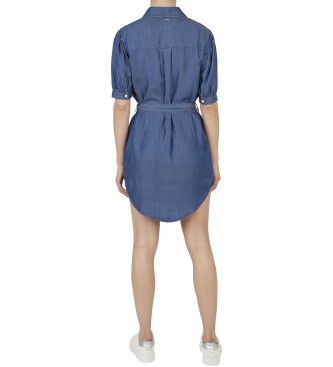 Pepe Jeans Obleka Glennis modra