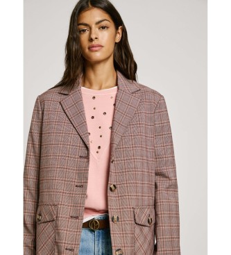 Pepe Jeans Blazer rose American Grace