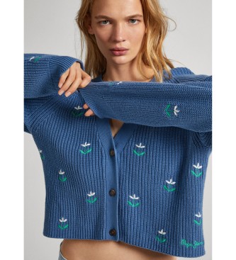 Pepe Jeans Cardigan verde blu