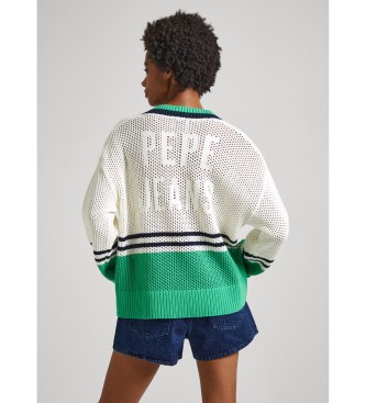 Pepe Jeans Gr trje hvid