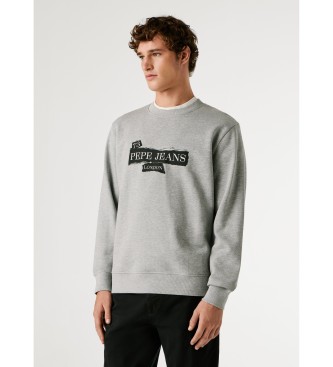 Pepe Jeans Felpa Gus grigia