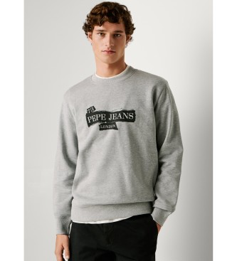 Pepe Jeans Felpa Gus grigia