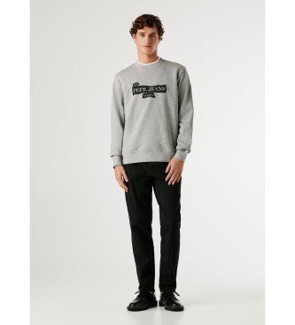 Pepe Jeans Felpa Gus grigia