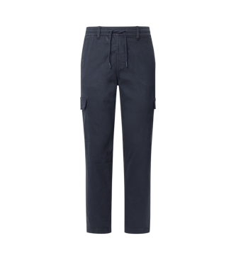 Pepe Jeans Gymdigo navy cargo trousers